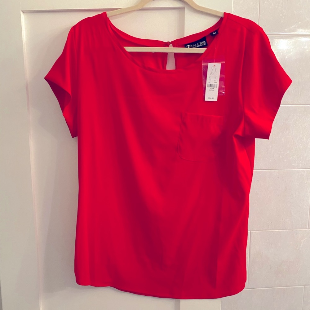 NY & Co. Short Sleeve Blouse